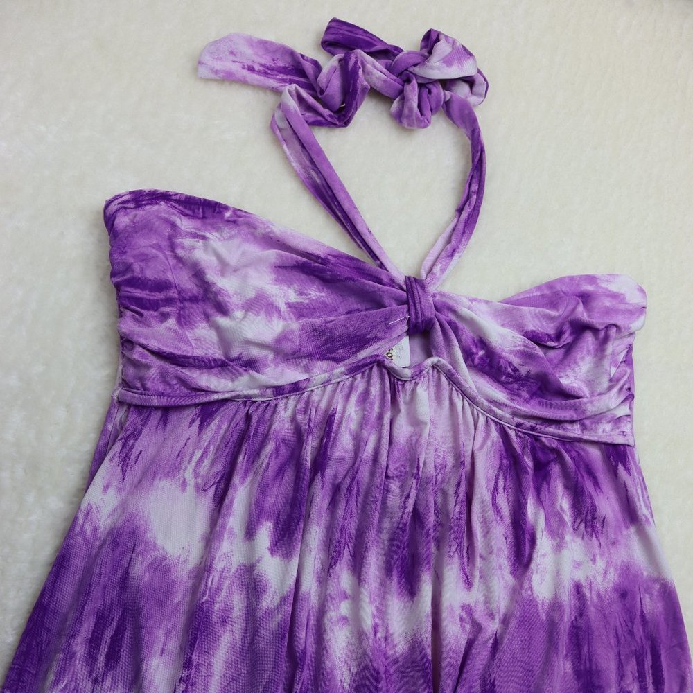 Misope Purple Swimsuit Cover Up / Dress (Women's size Large)